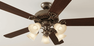 Decorative Fan Installation