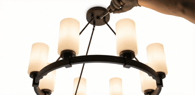 Hanging Light Installation